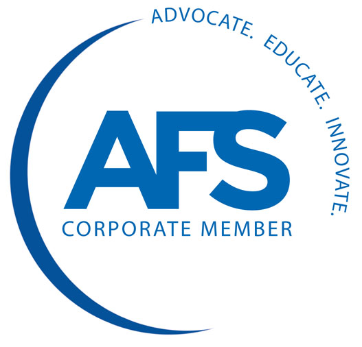 Logo of American Foundry Society. 